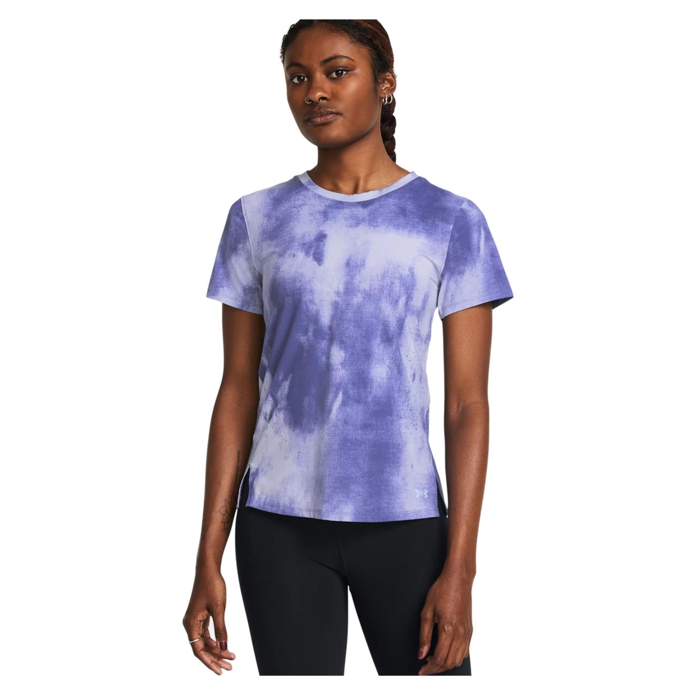 UNDER ARMOUR LASER WASH SS TEE WOMAN