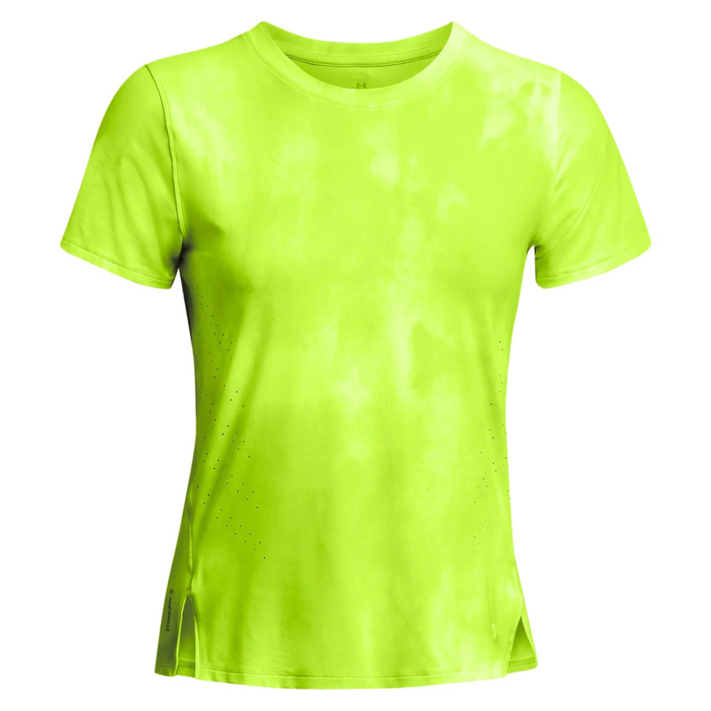 UNDER ARMOR LASER WASH SS TEE WOMAN