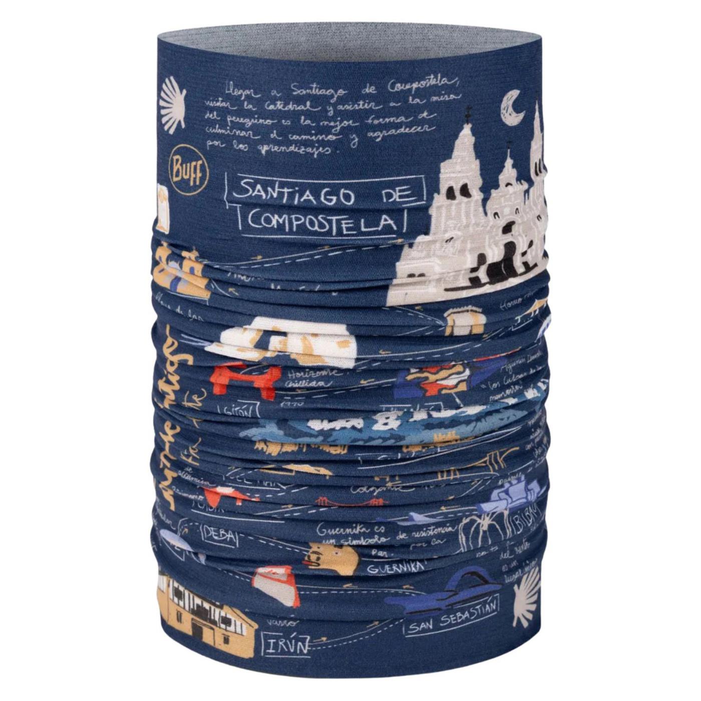 BUFF COOLNET UV CAMINO NORTE - Blu - immagine principale