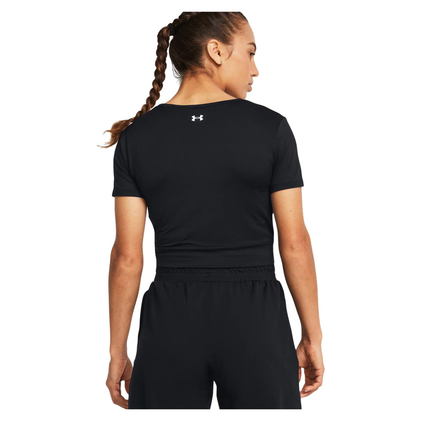 UNDER ARMOUR MOTION CROSSOVER CROP TEE