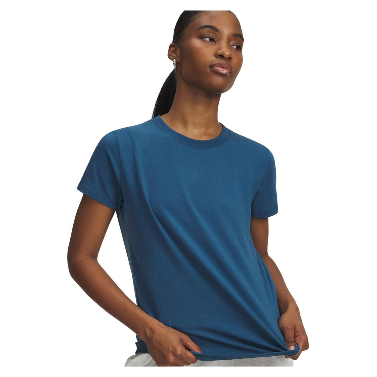 UNDER ARMOUR W RIVAL CORE SS TEE