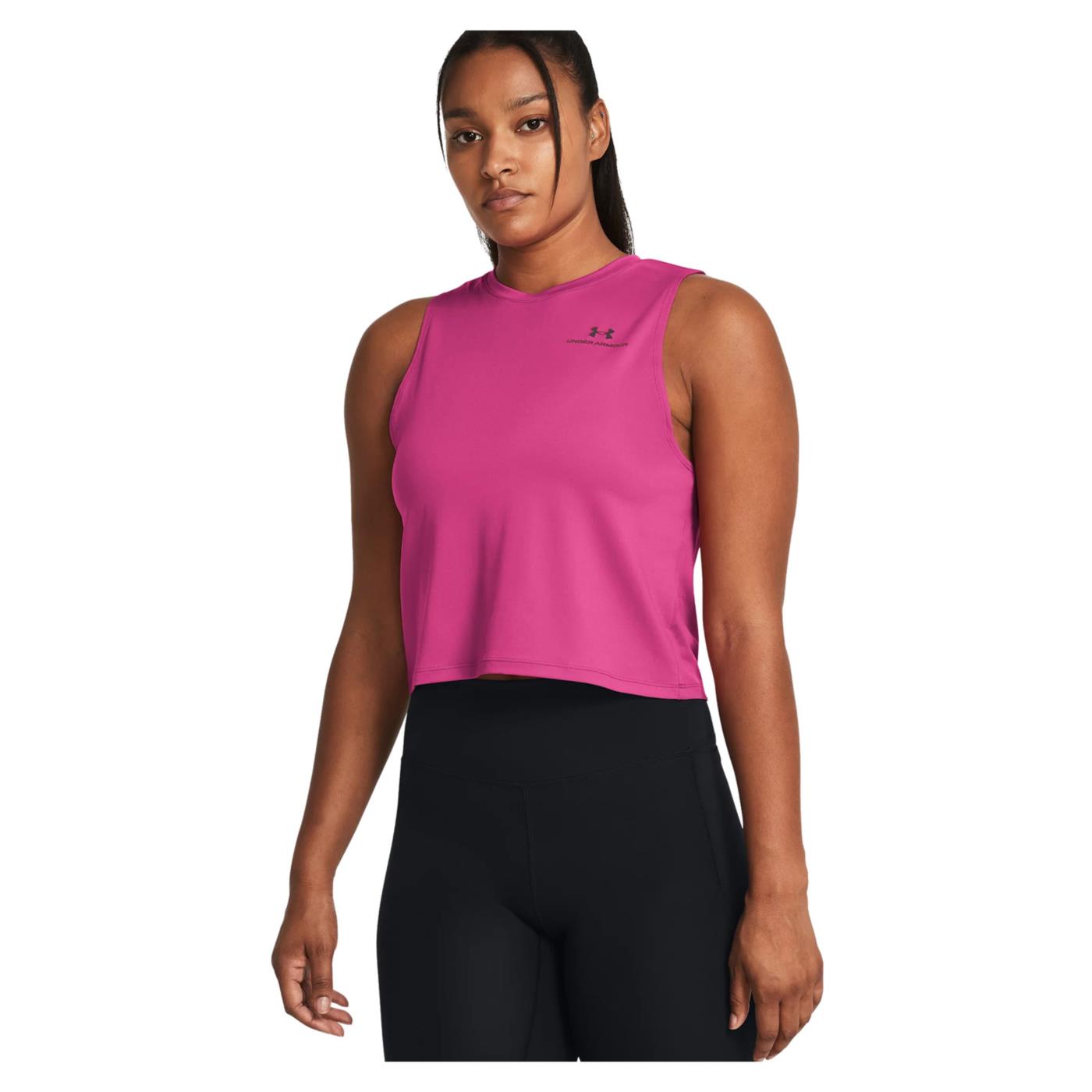 UNDER ARMOUR RUSH ENERGY CROP TANK W