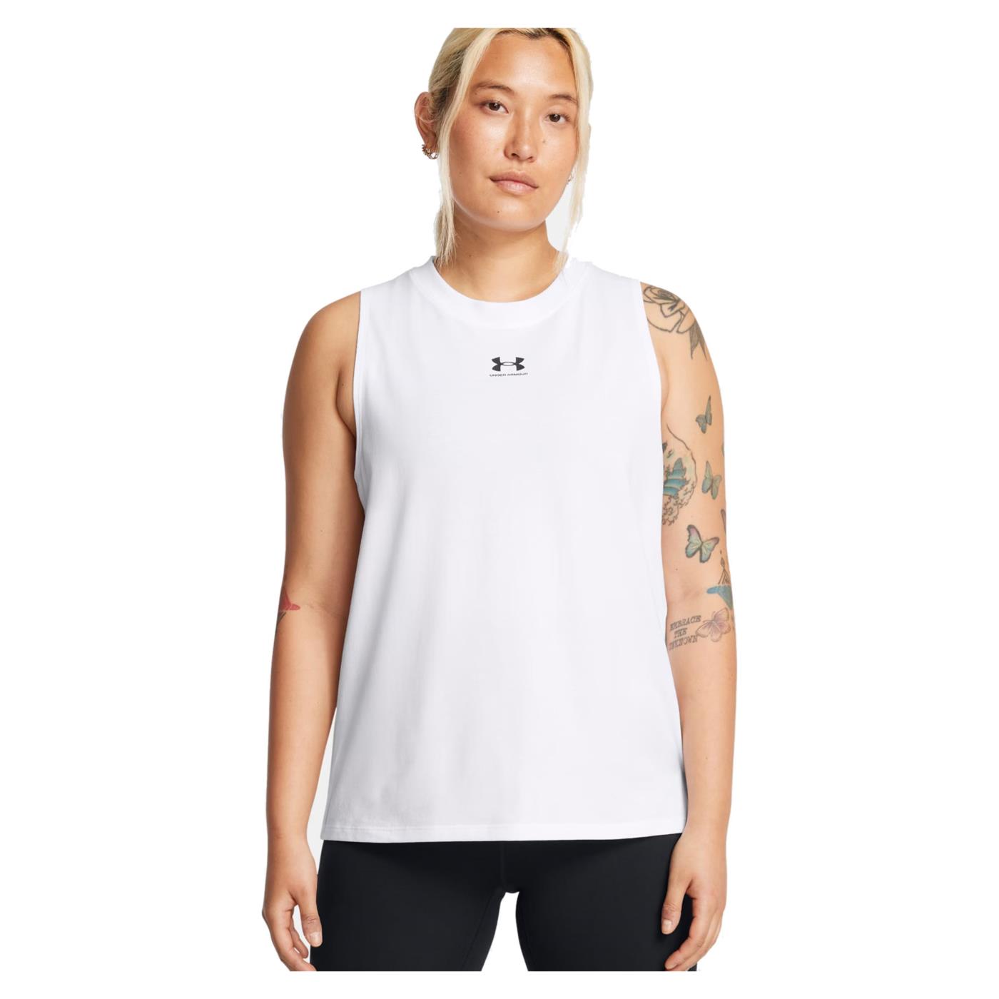 UNDER ARMOUR W RIVAL MUSCLE TANK
