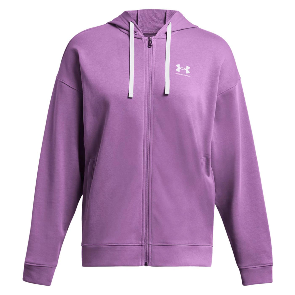 UNDER ARMOUR RIVAL TERRY FZ HOODED W