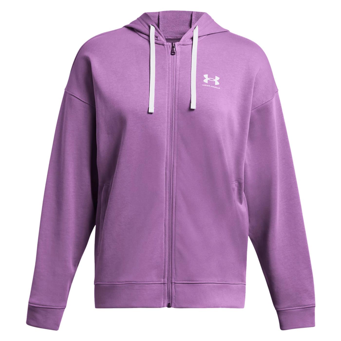 UNDER ARMOR RIVAL TERRY FZ HOODED W