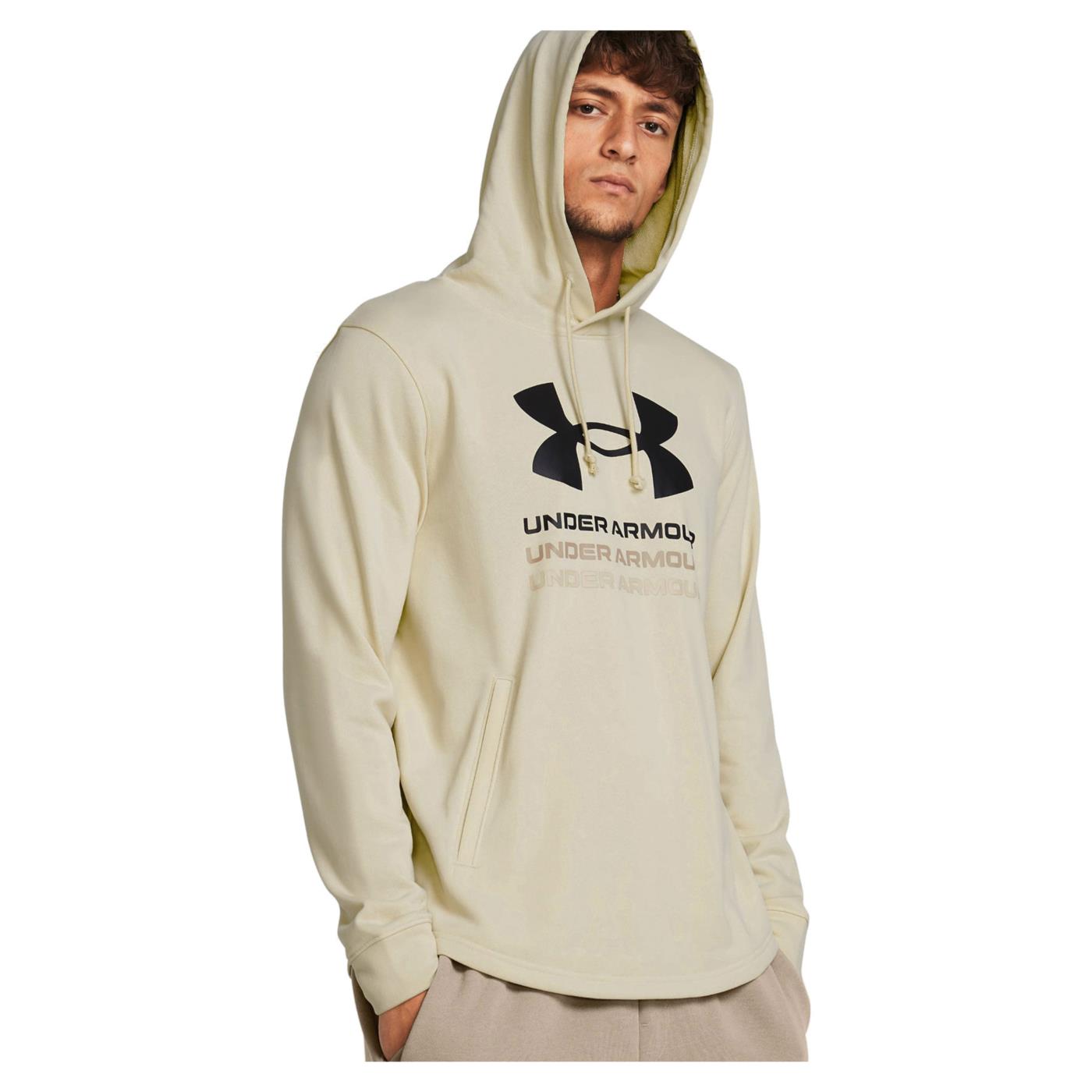 UNDER ARMOUR RIVAL TERRY GRAPHIC HOOD