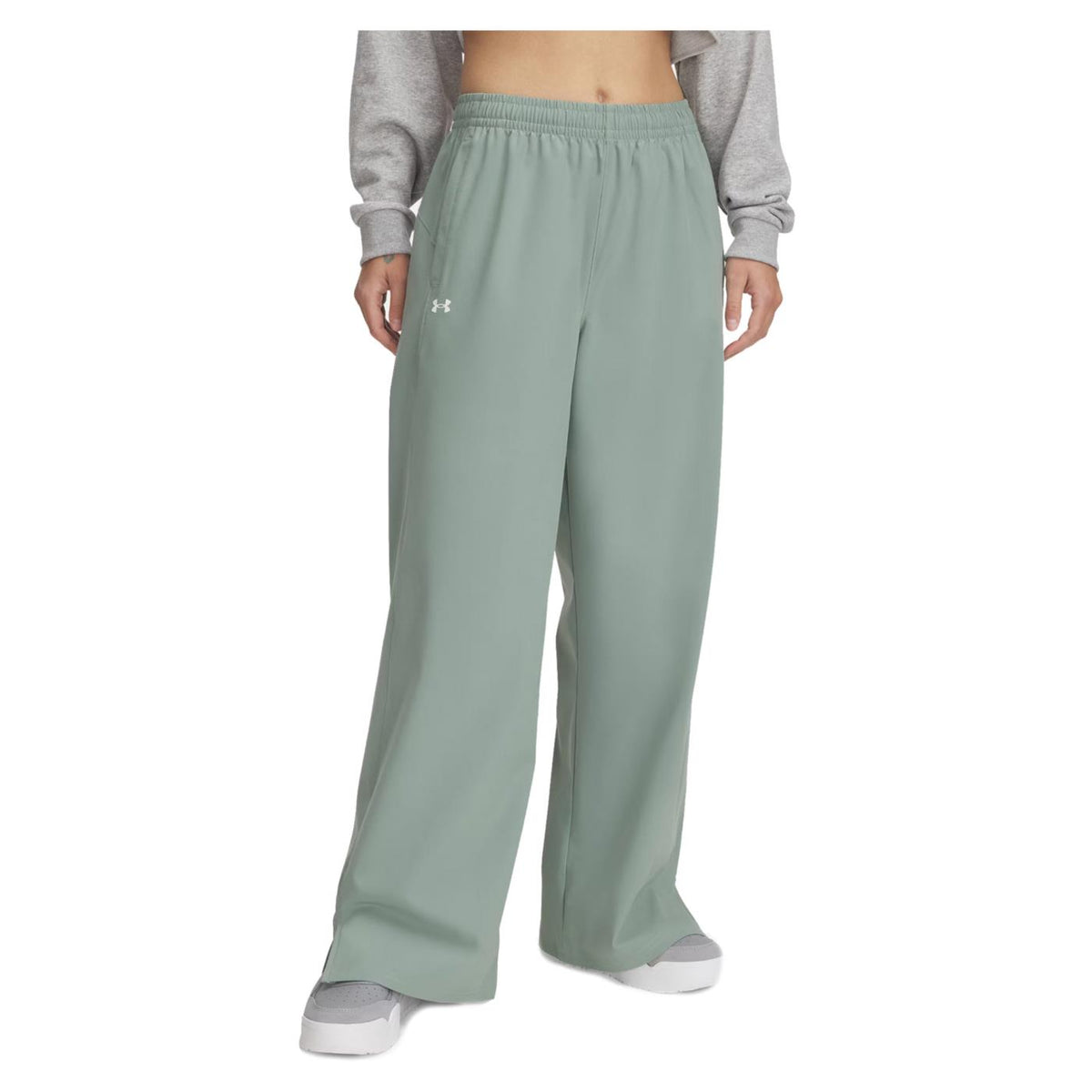UNDER ARMOR W RIVAL WIDE LEG PANT