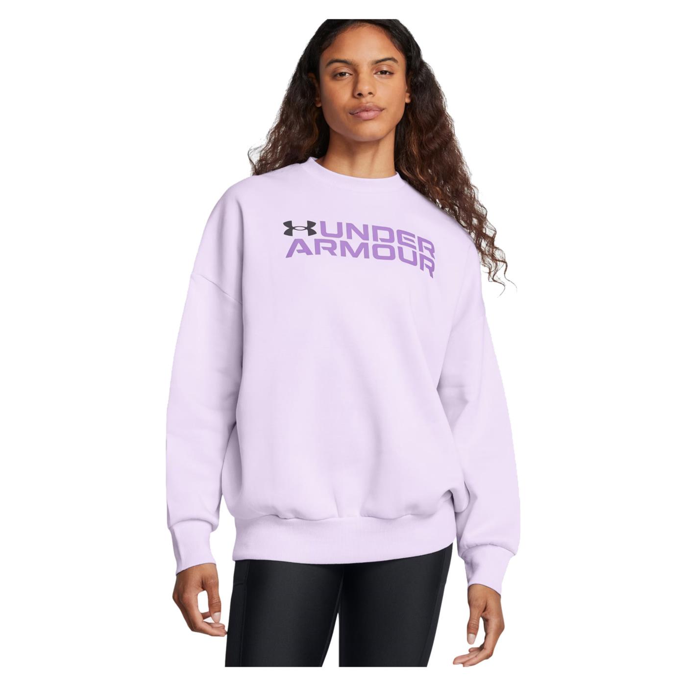 UNDER ARMOUR W RIVAL FLEECE CREW