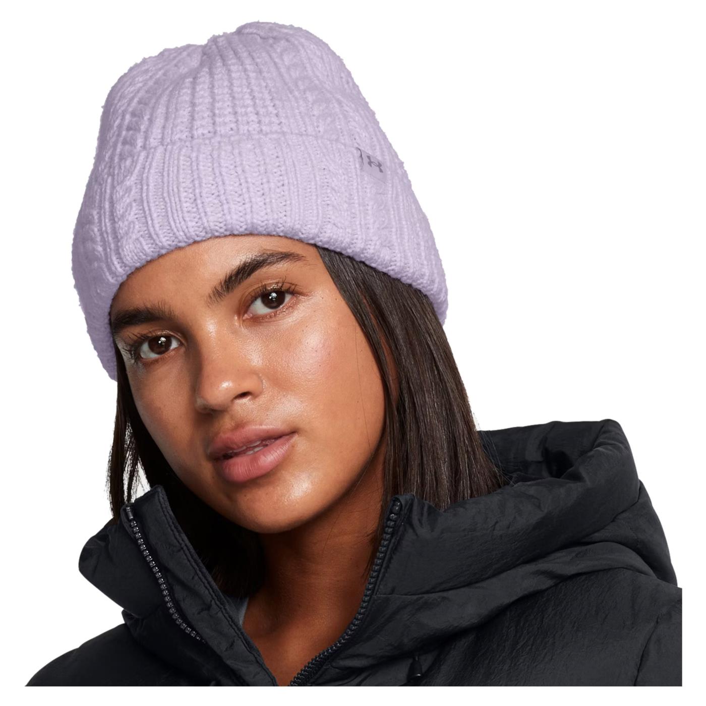 UNDER ARMOUR W HALFTIME CABLE KNIT HAT