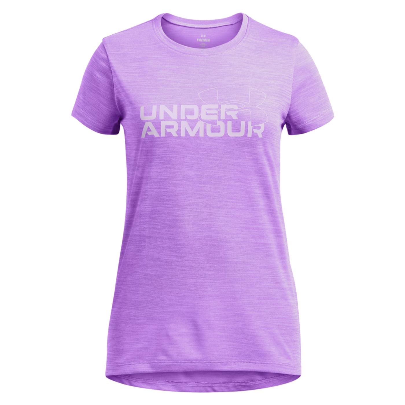 UNDER ARMOUR TECH TWIST LOGO SS TEE JR