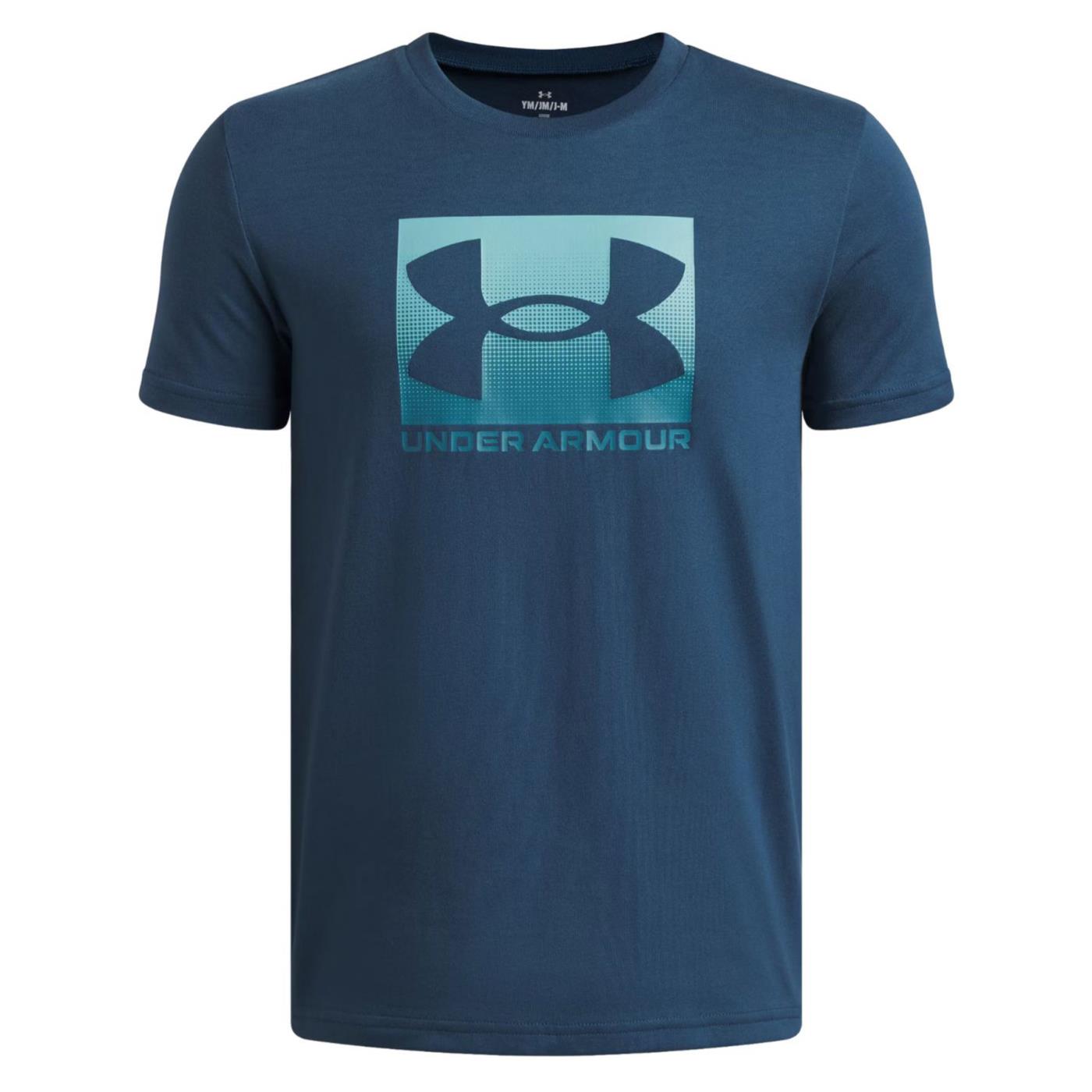 UNDER ARMOUR BOY BOXED SPORTS SS TEE - Blu - immagine principale