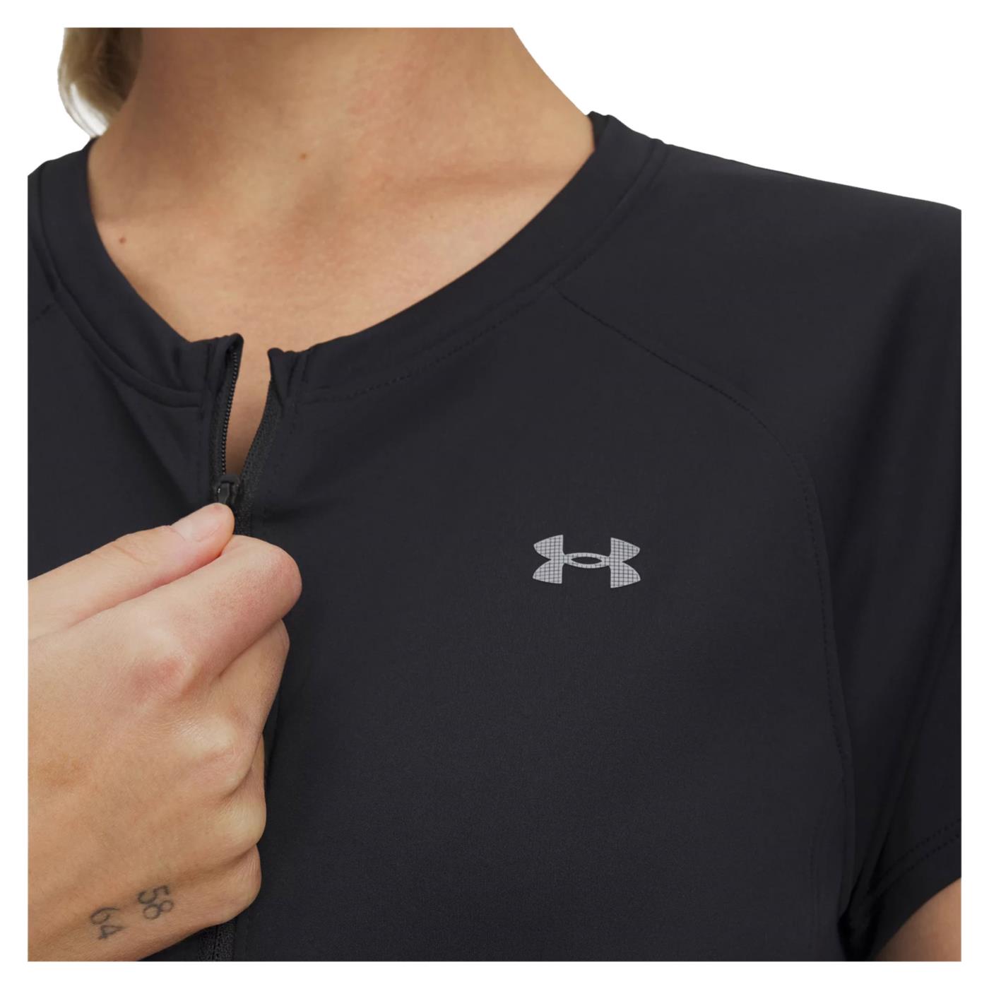 UNDER ARMOUR WOMAN TRAIL RUN ZIP TEE