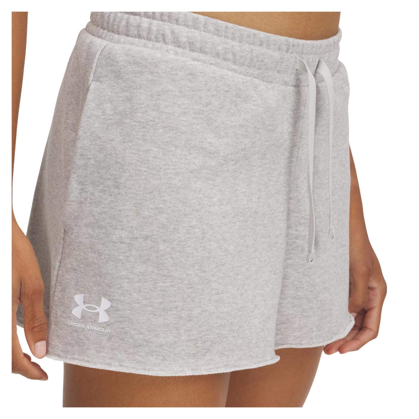 UNDER ARMOUR W RIVAL TERRY SHORT