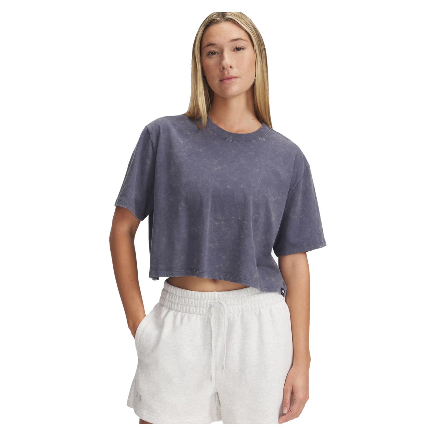 UNDER ARMOUR W RIVAL WASH SS TEE
