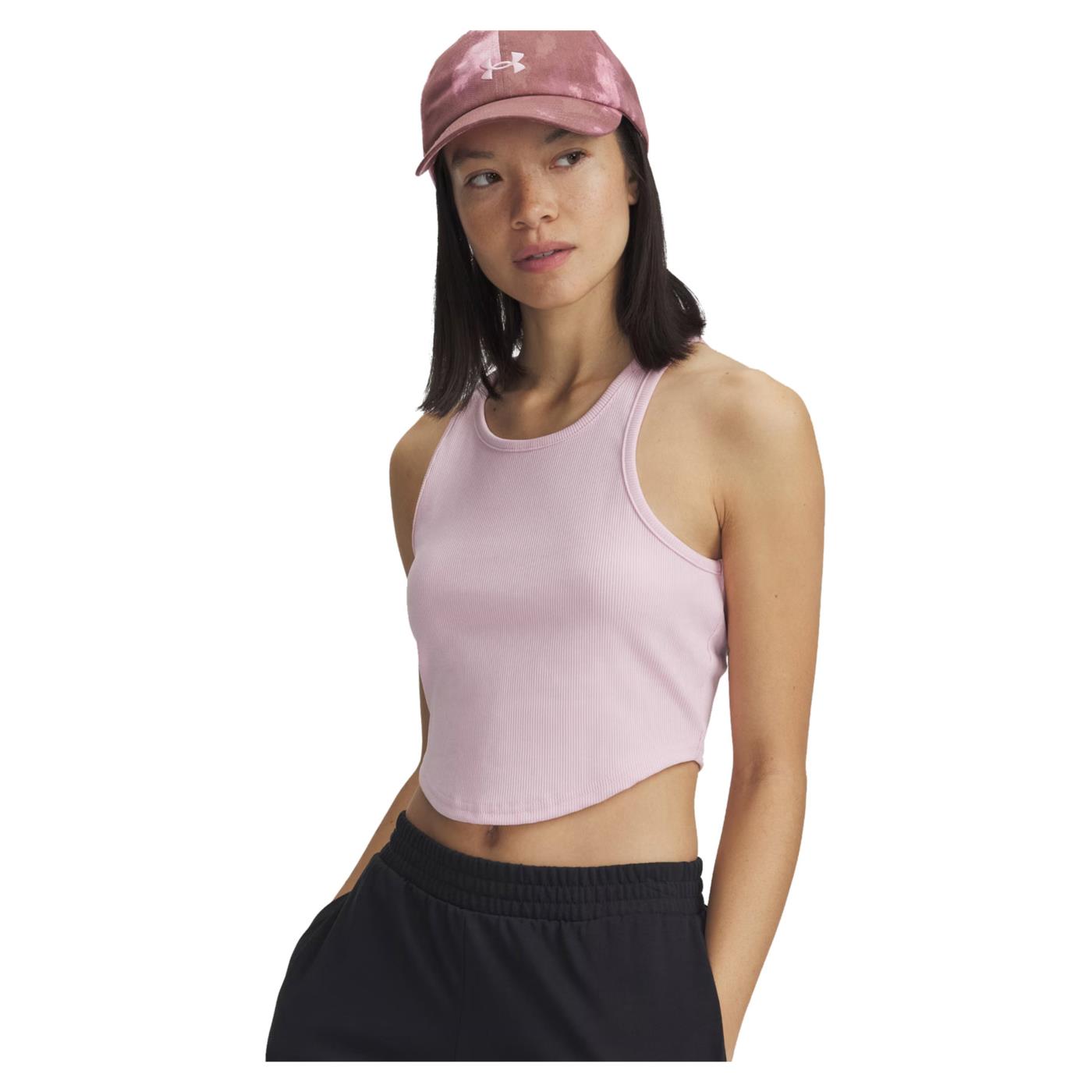 UNDER ARMOUR W RIVAL RIB TANK