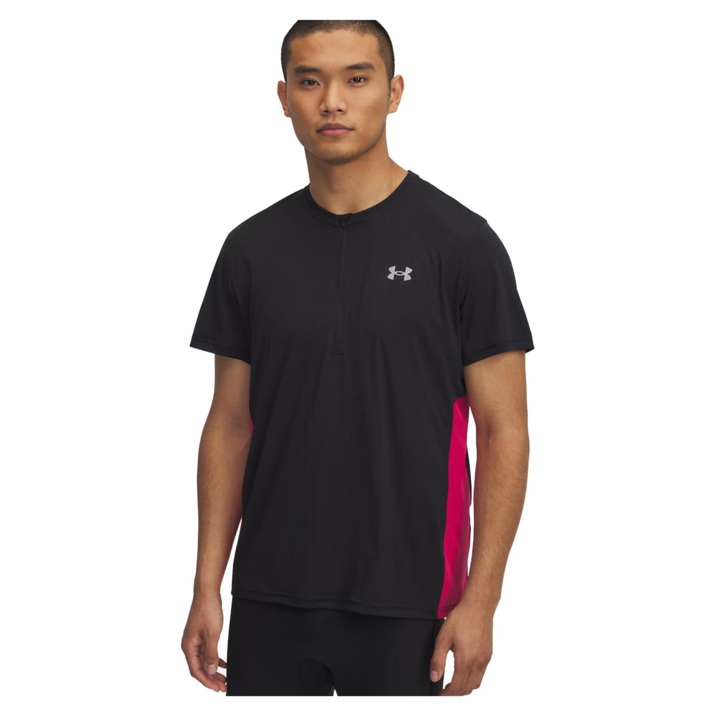 UNDER ARMOUR TRAIL RUN ZIP SS TEE