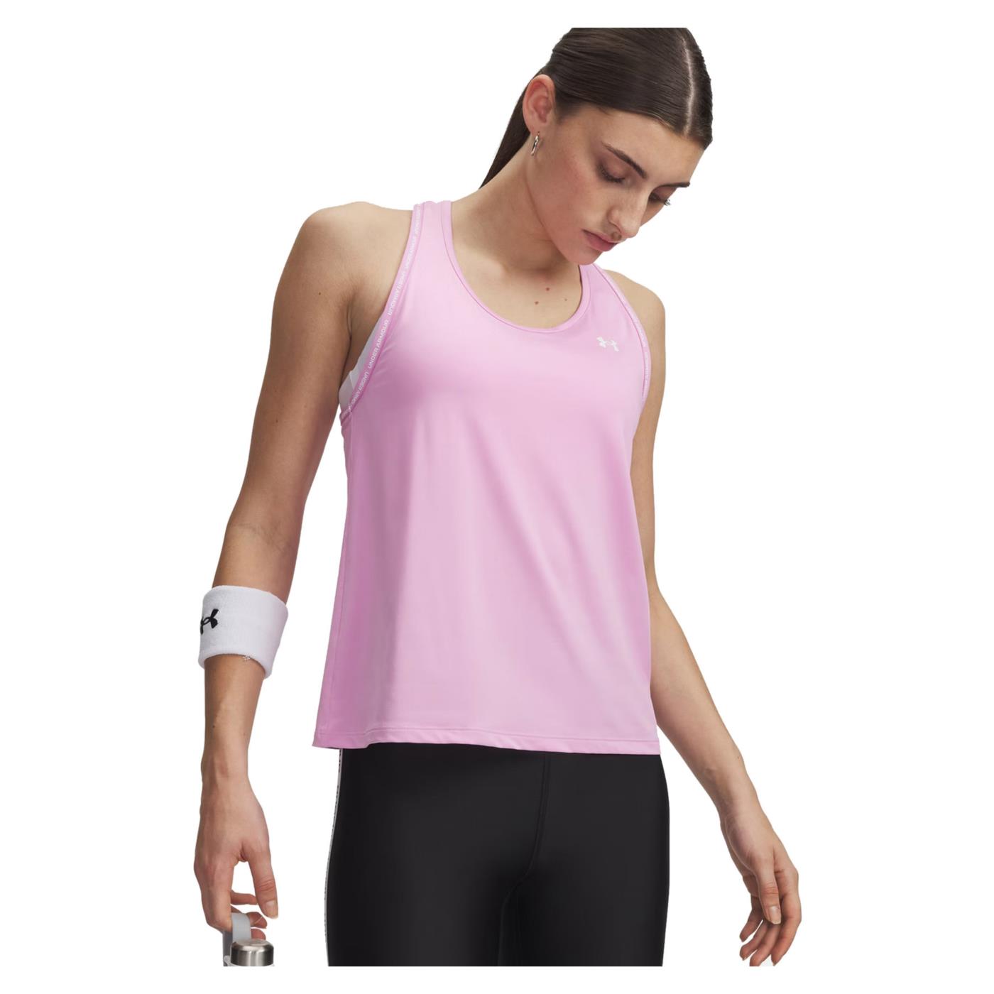 UNDER ARMOUR W TECH KNOCKOUT TANK - Rosa - immagine principale