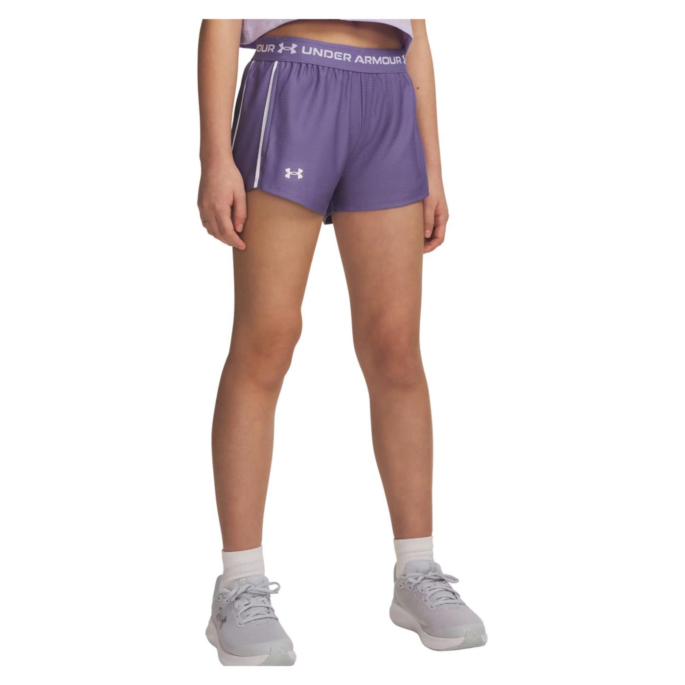 UNDER ARMOUR GIRL TECH PLAY UP SHORT - Viola - immagine principale