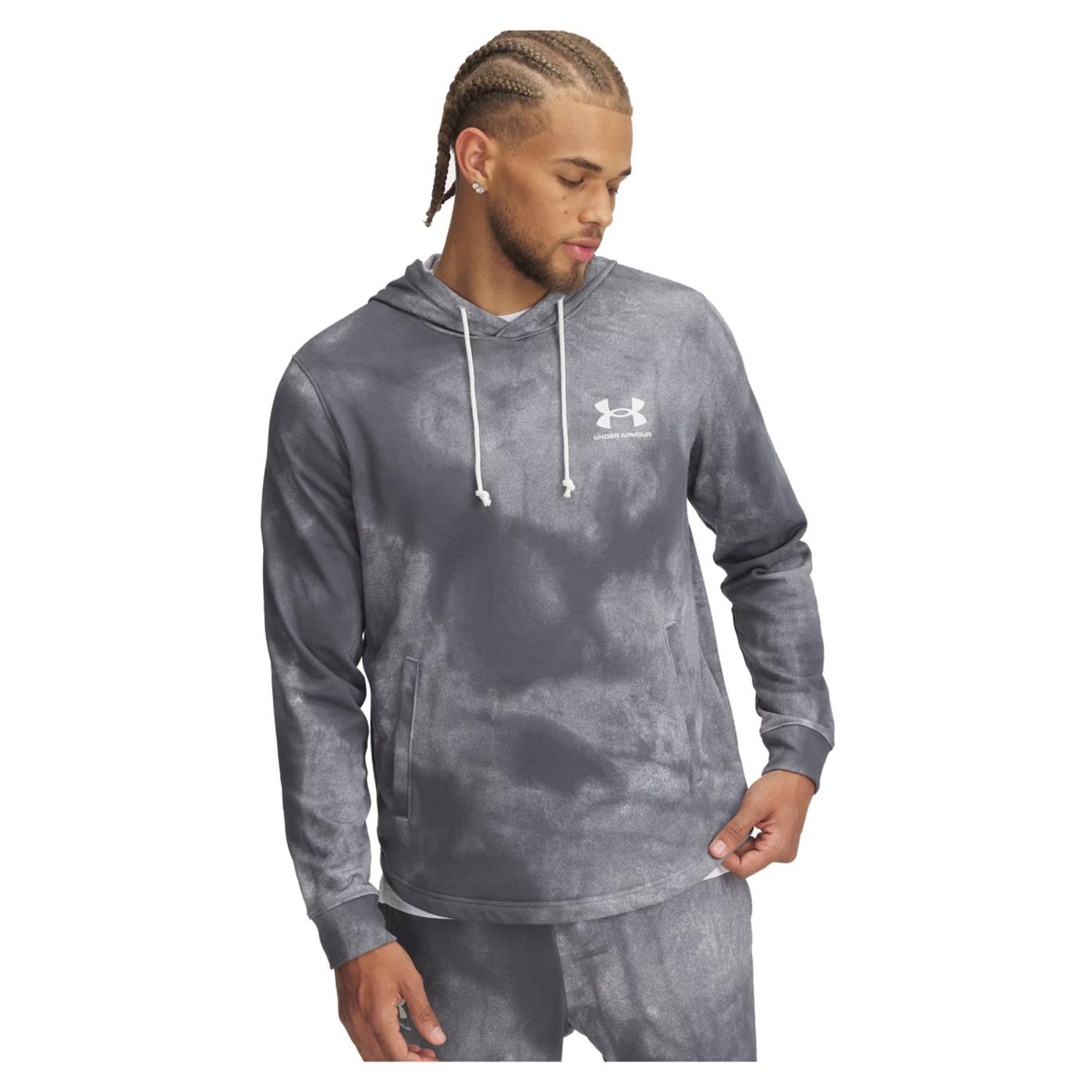UNDER ARMOR RIVAL TERRY AOP HOOD
