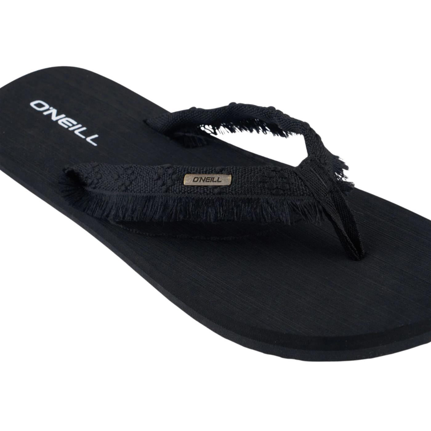 O'NEILL DITSY JACQUARD SANDALS - Nero - vista 3