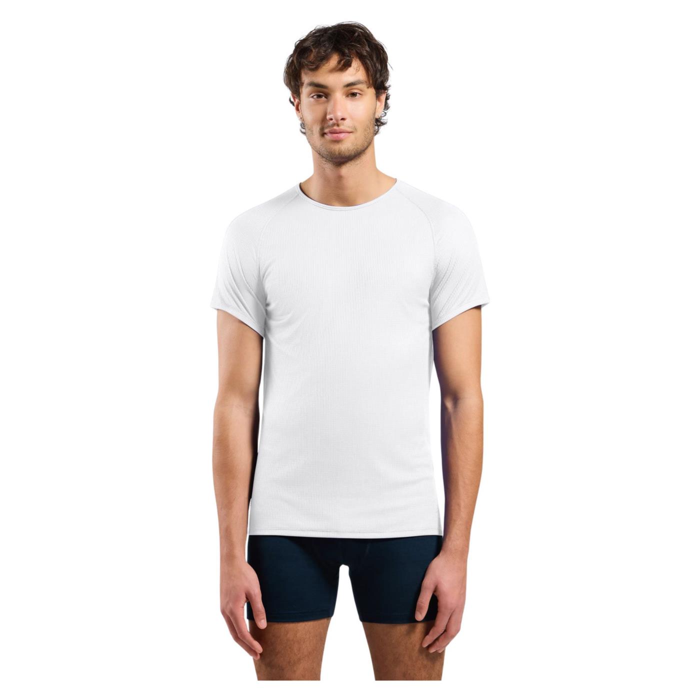 ODLO ACTIVE LIGHT CREW SS TEE - C1-bianco - immagine principale