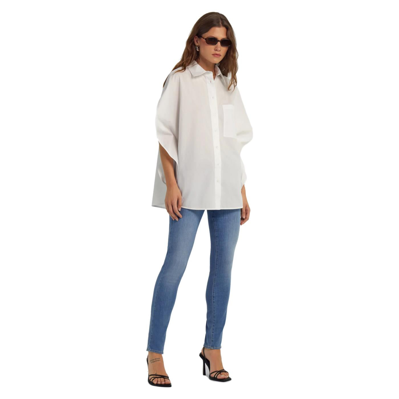 GAS CAMICIA W POPSY MC - Bianco - immagine principale