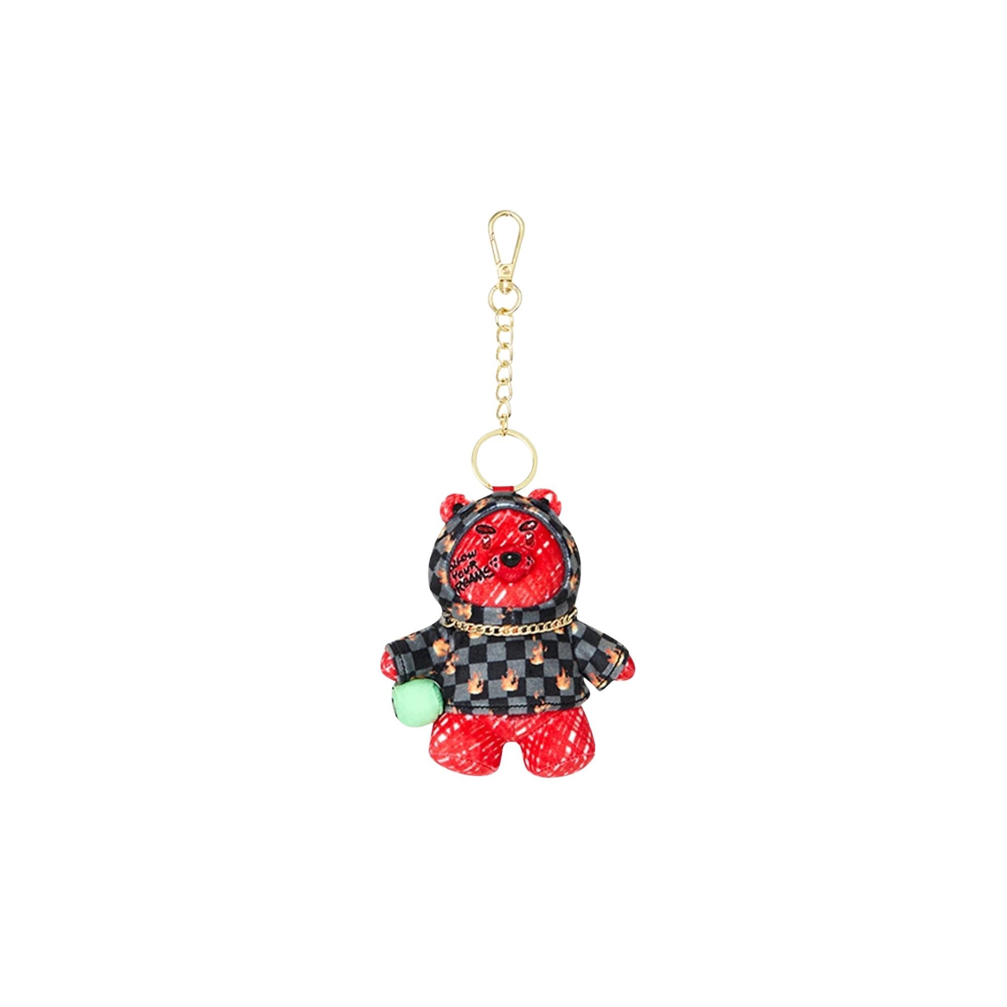SPRAYGROUND DIABLO SCRIBBLE BEAR - Rosso - immagine principale