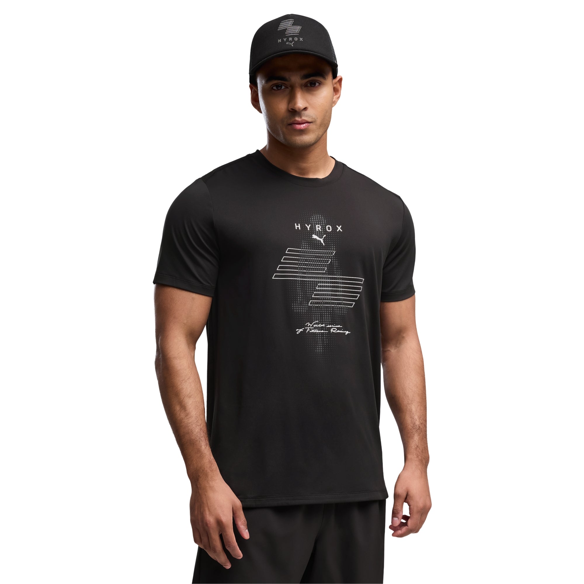 PUMA HYROX CLOUDSPUN TEE - Nero - immagine principale