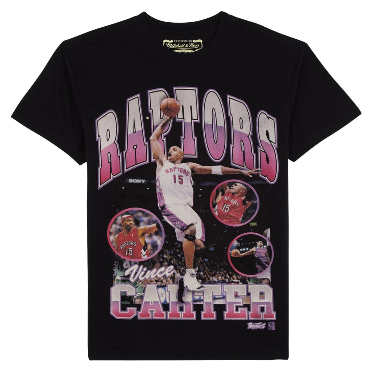 MITCHELL &amp; NESS PLAYER PHOTO TEE RAPTORS
