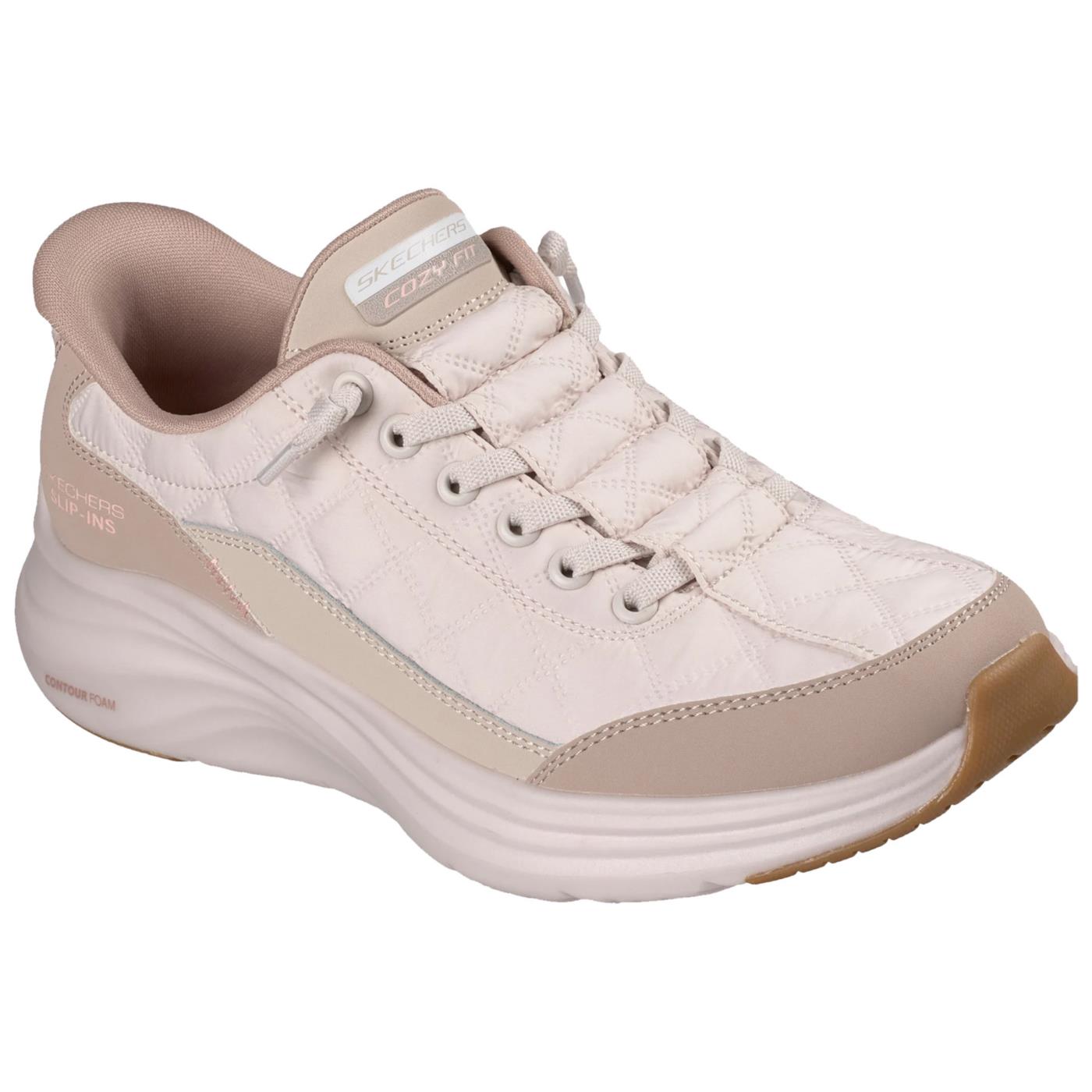 SKECHERS CONTOUR FOAM WOMAN - Beige - vista 3