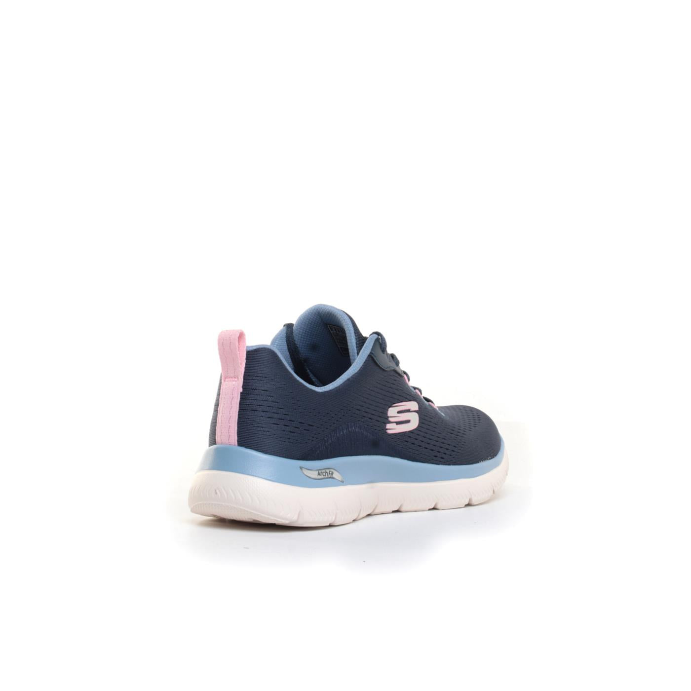 SKECHERS ARCH FIT SUMMITS WOMAN - Blu - vista 4