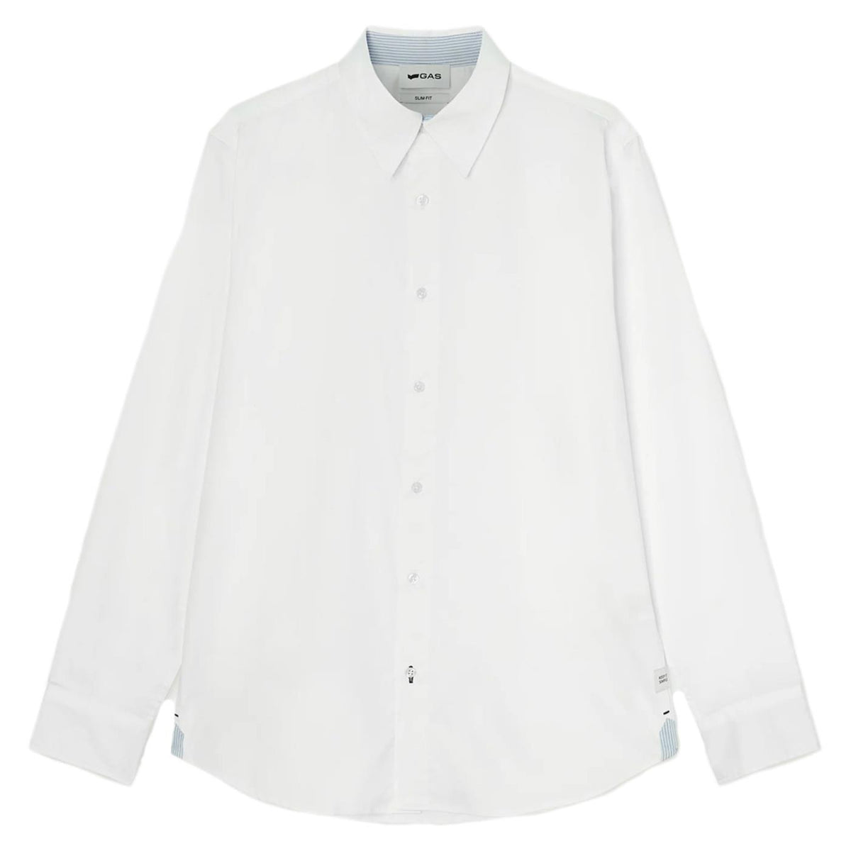 GAS SHIRT ML KIN POPELINE