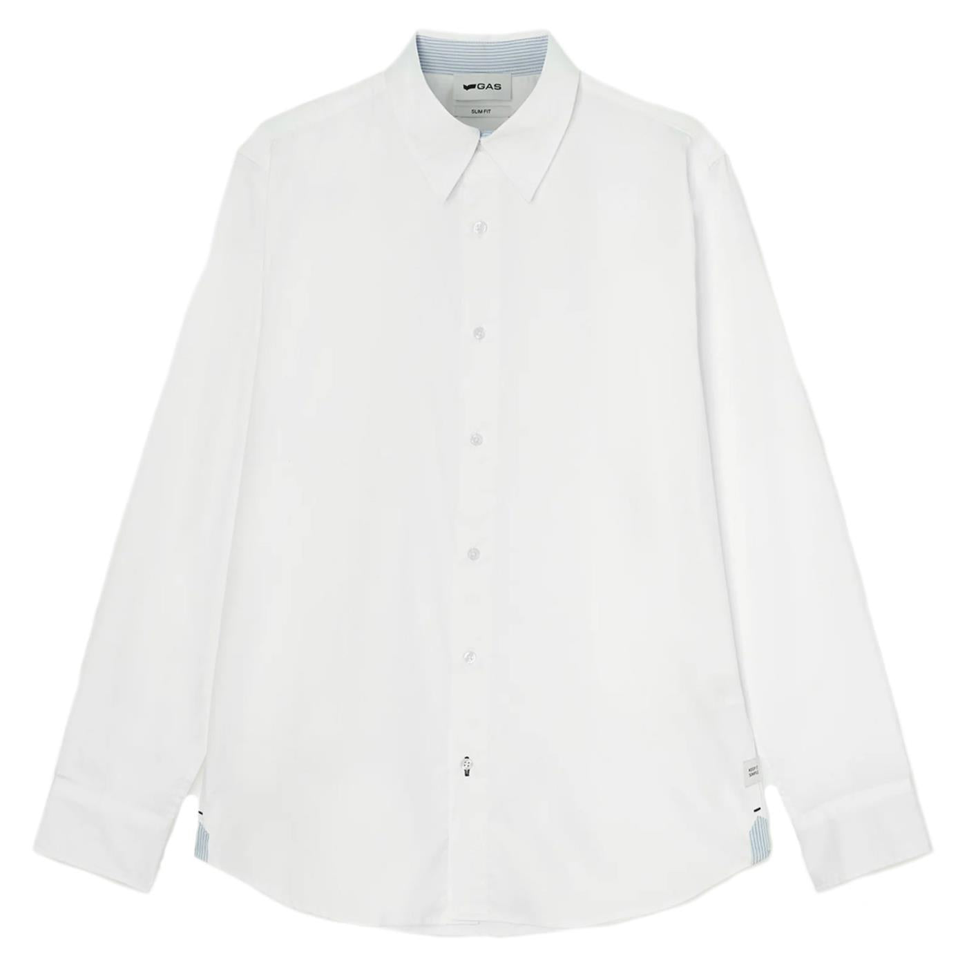 GAS CAMICIA ML KIN POPELINE