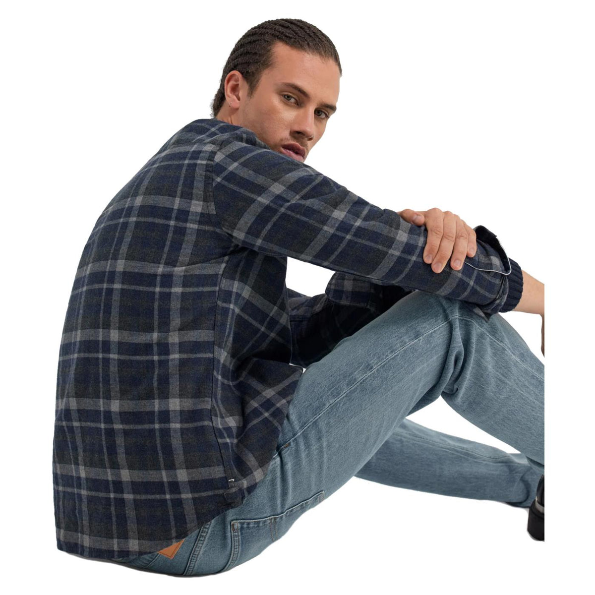 GAS KIN/R FLANNEL CHECK - seconda immagine