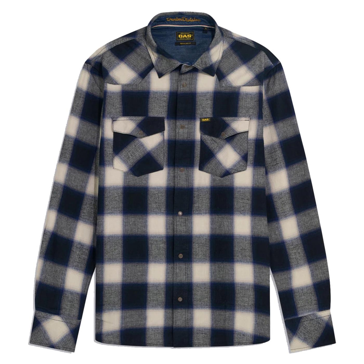 GAS CAMICIA KANT WARM CHECKED