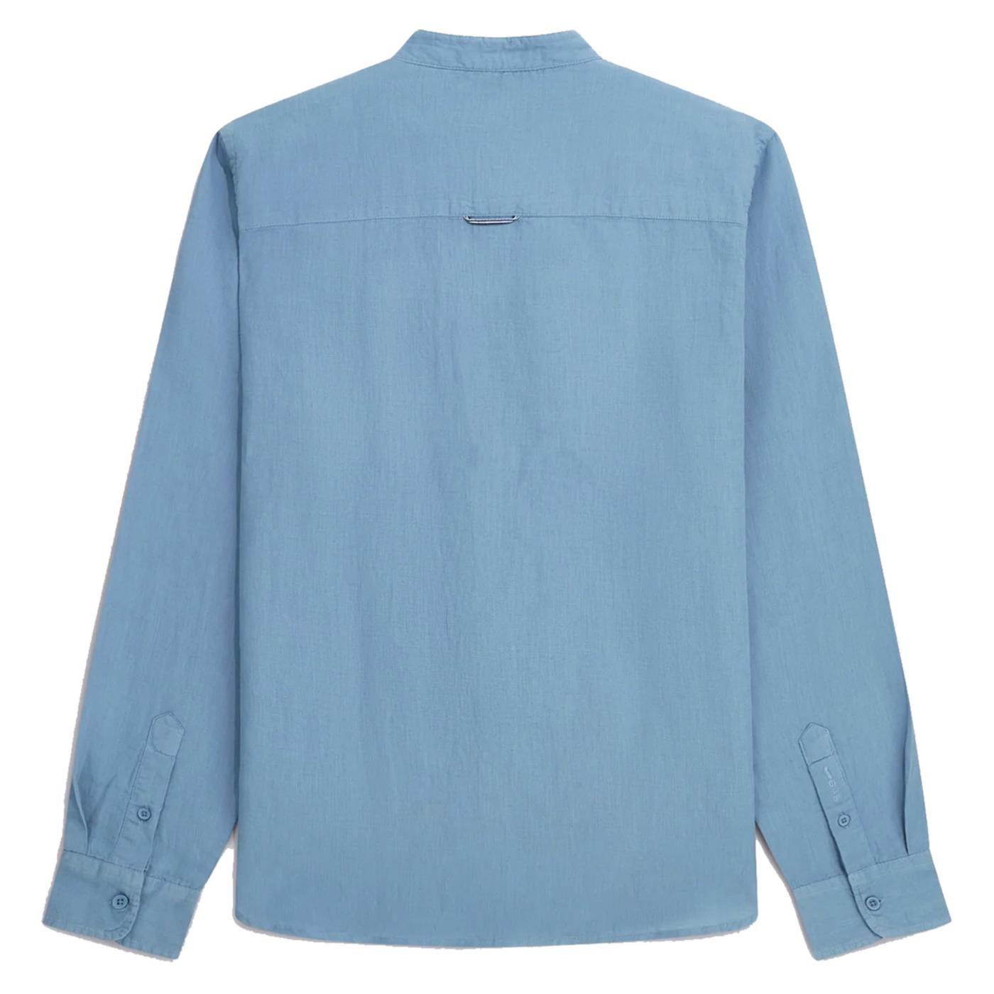 GAS CAMICIA ML RIVIERA - Azzurro - vista 3