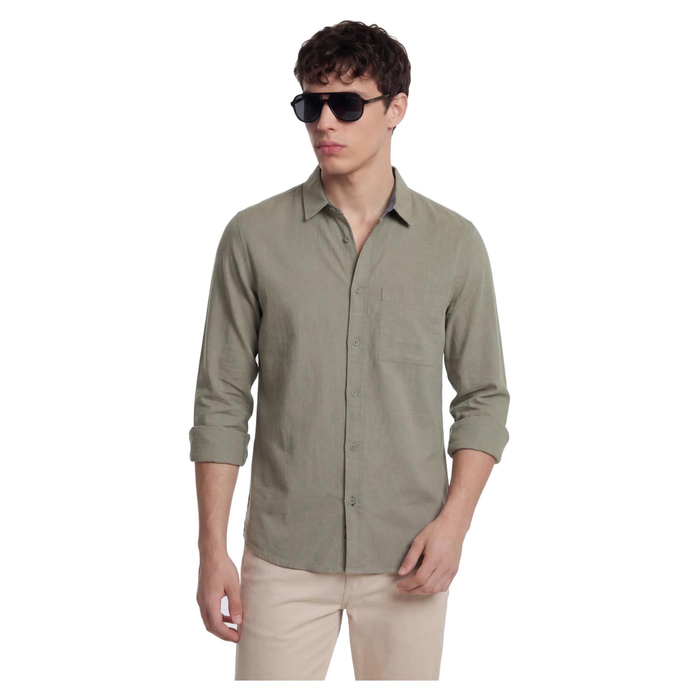 GAS CAMICIA ML RIVIERA - Militare - immagine principale