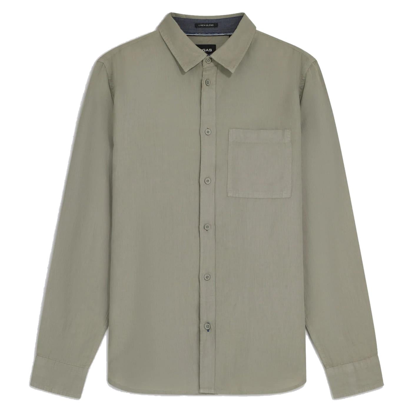 GAS CAMICIA ML RIVIERA - Militare - vista 2
