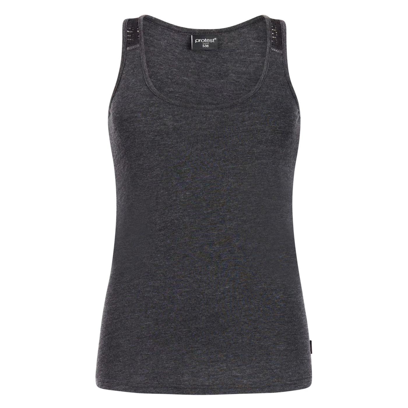PROTEST IMPULSES SINGLET - Grigio scuro - vista 3