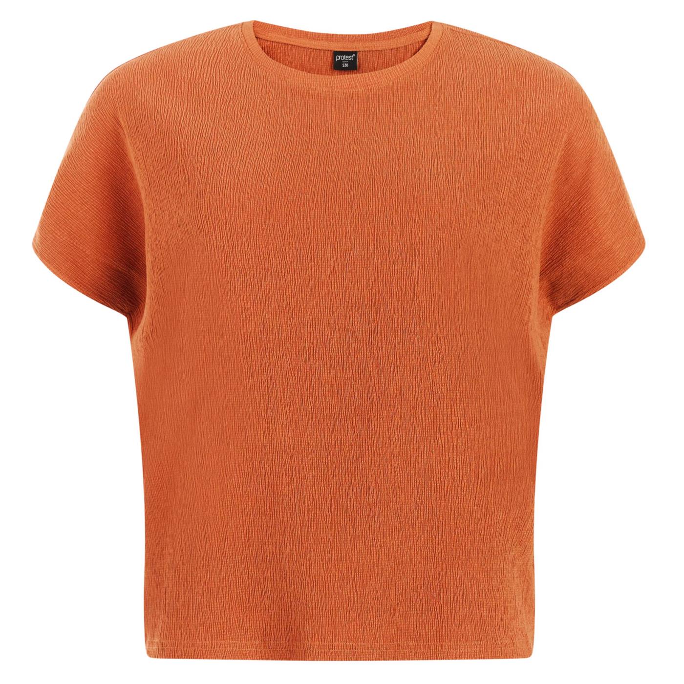 PROTEST LOUAS T-SHIRT - Arancione - vista 3