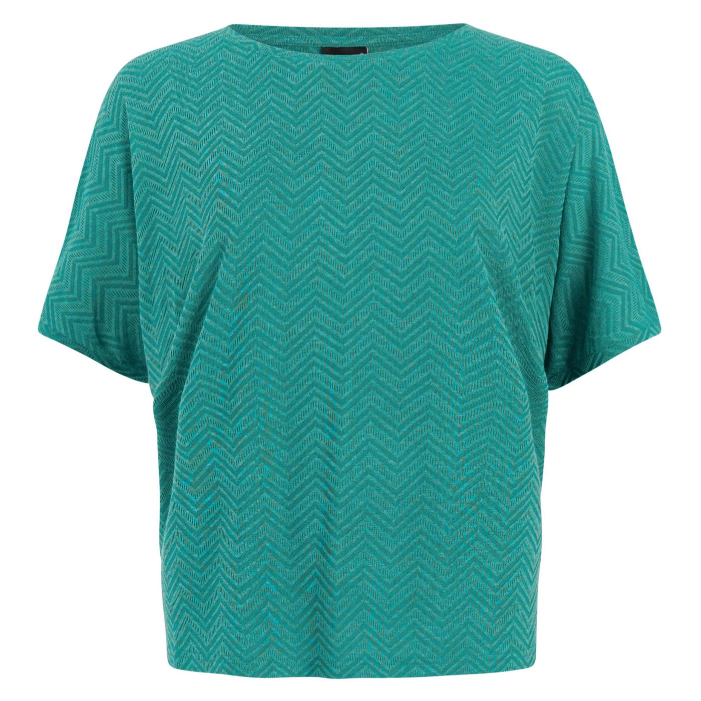 PROTEST JABAS T-SHIRT - Turchese - vista 3