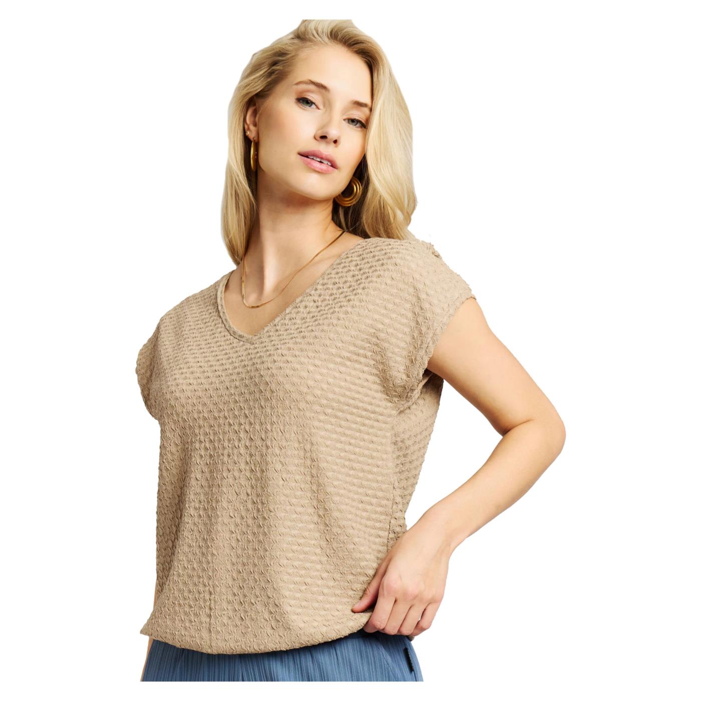 PROTEST NELE T-SHIRT - Beige - immagine principale