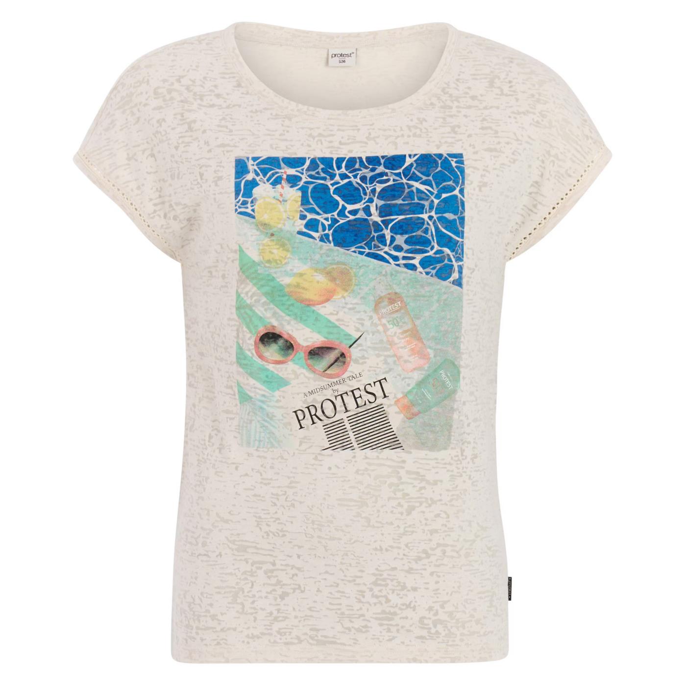 PROTEST ELLES T-SHIRT - Beige - vista 3