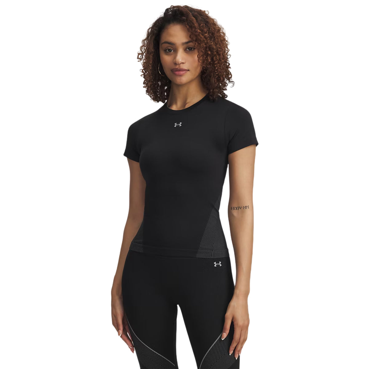 UNDER ARMOUR VANISH SEAMLESS SS TEE W - Nero - immagine principale