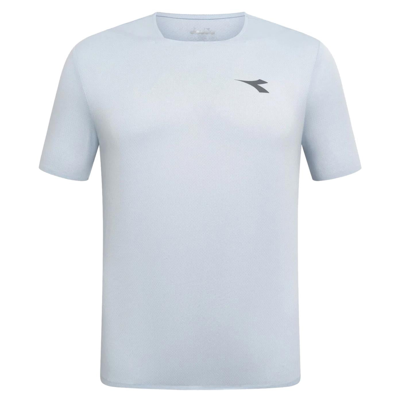 DIADORA TEE S.LIGHT FIBRAZERO - C1-grigio-c - vista 3