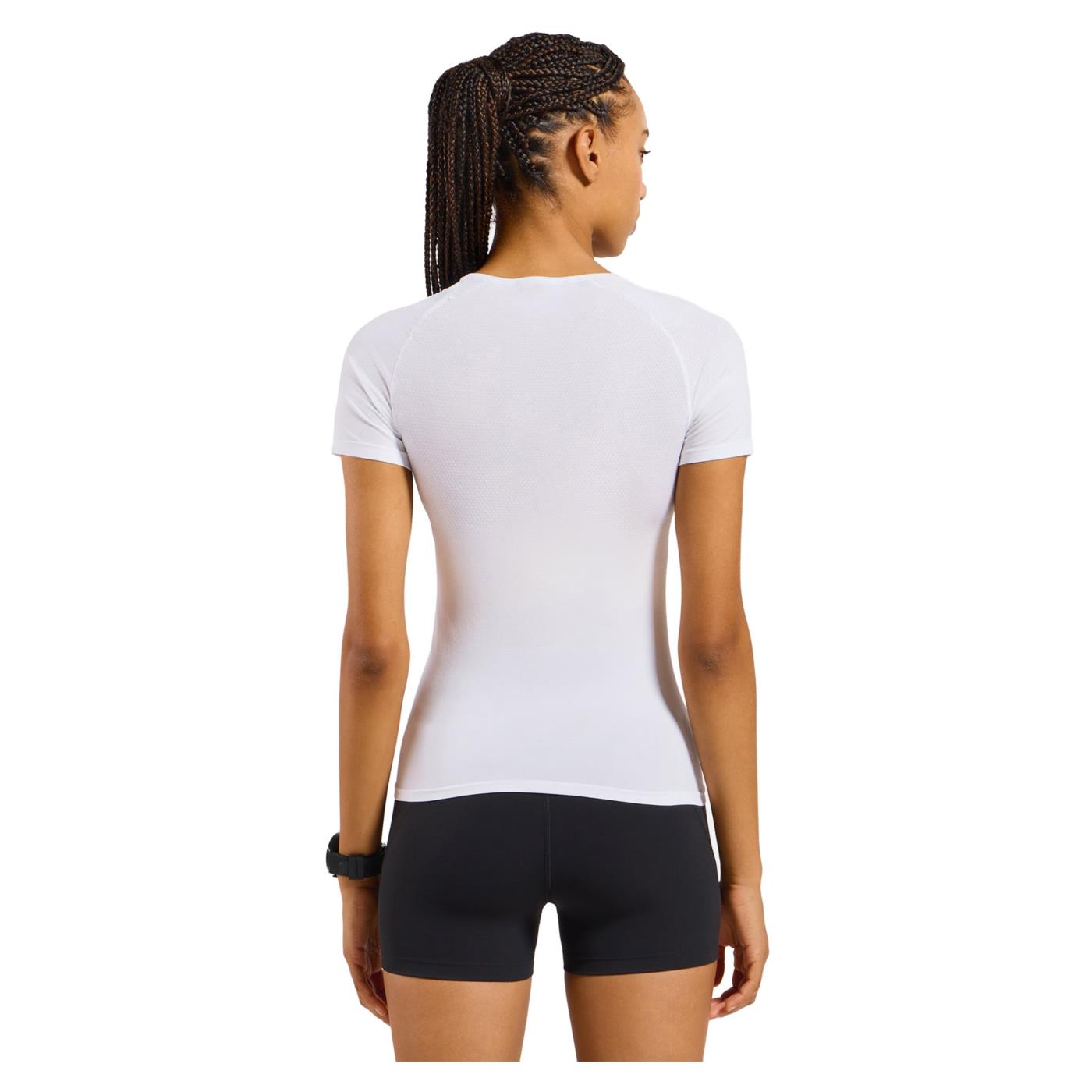 ODLO W PERFORMANCE X-LIGHT TEE - C1-bianco - vista 2