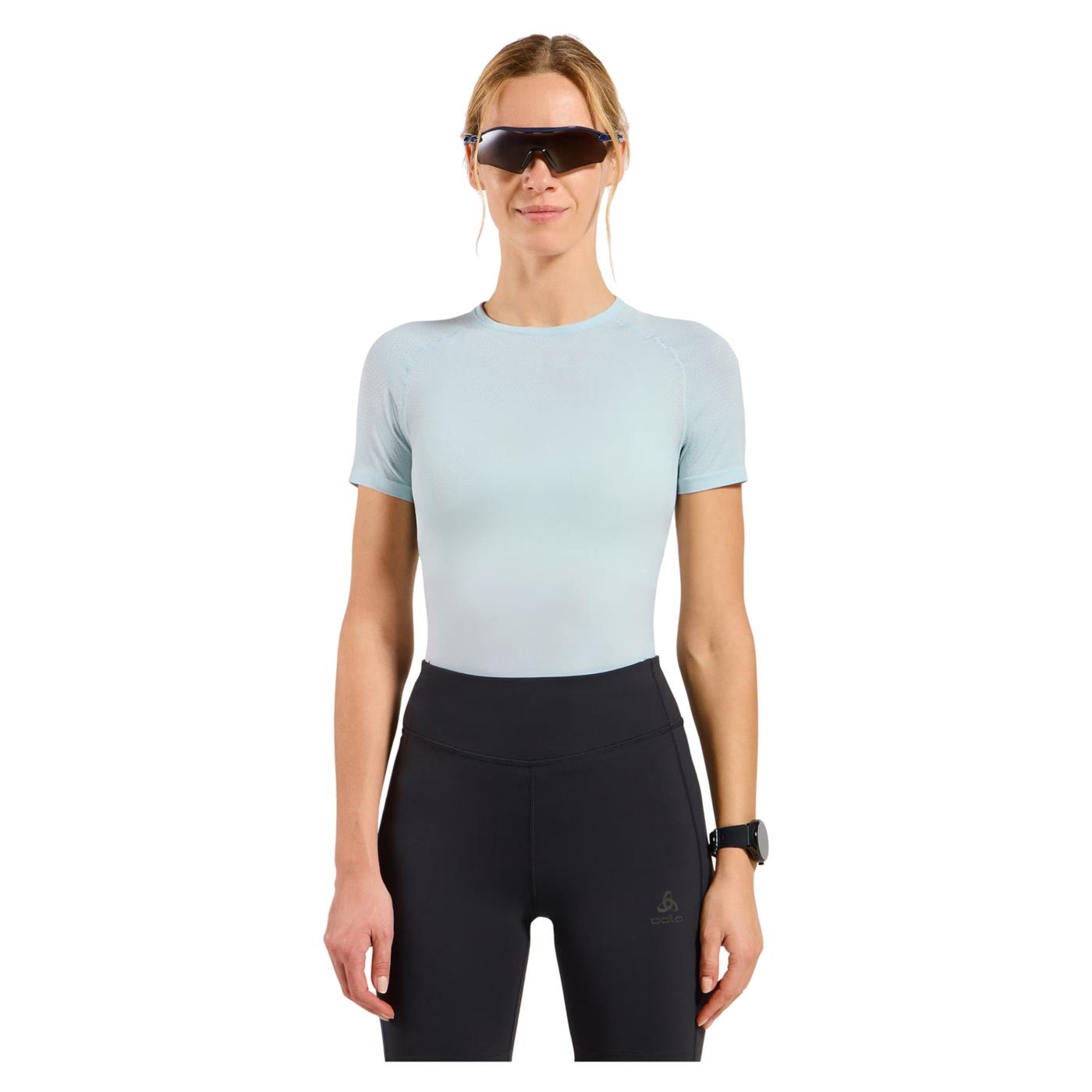 ODLO W PERFORMANCE X-LIGHT TEE - C1-azzurro - immagine principale