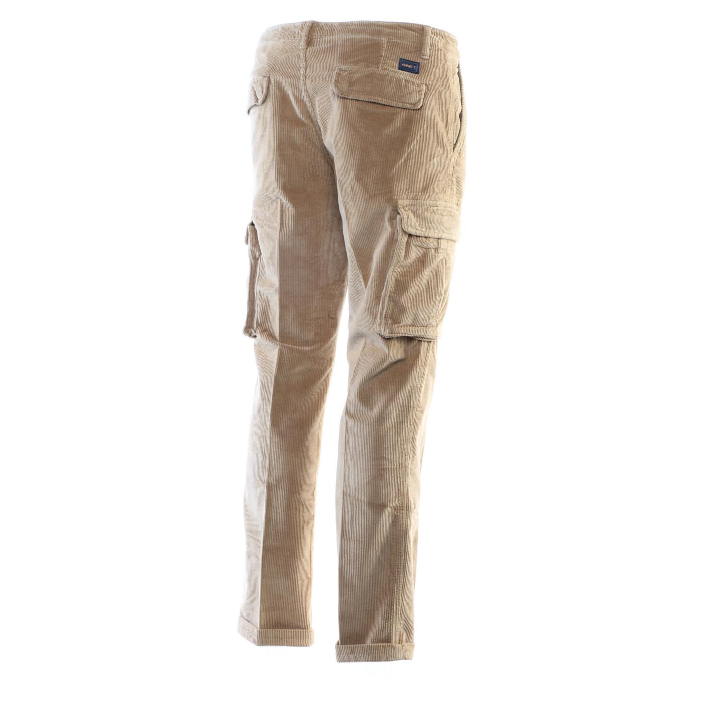 40 WEFT AIKO CARGO VELLUTO TENCEL