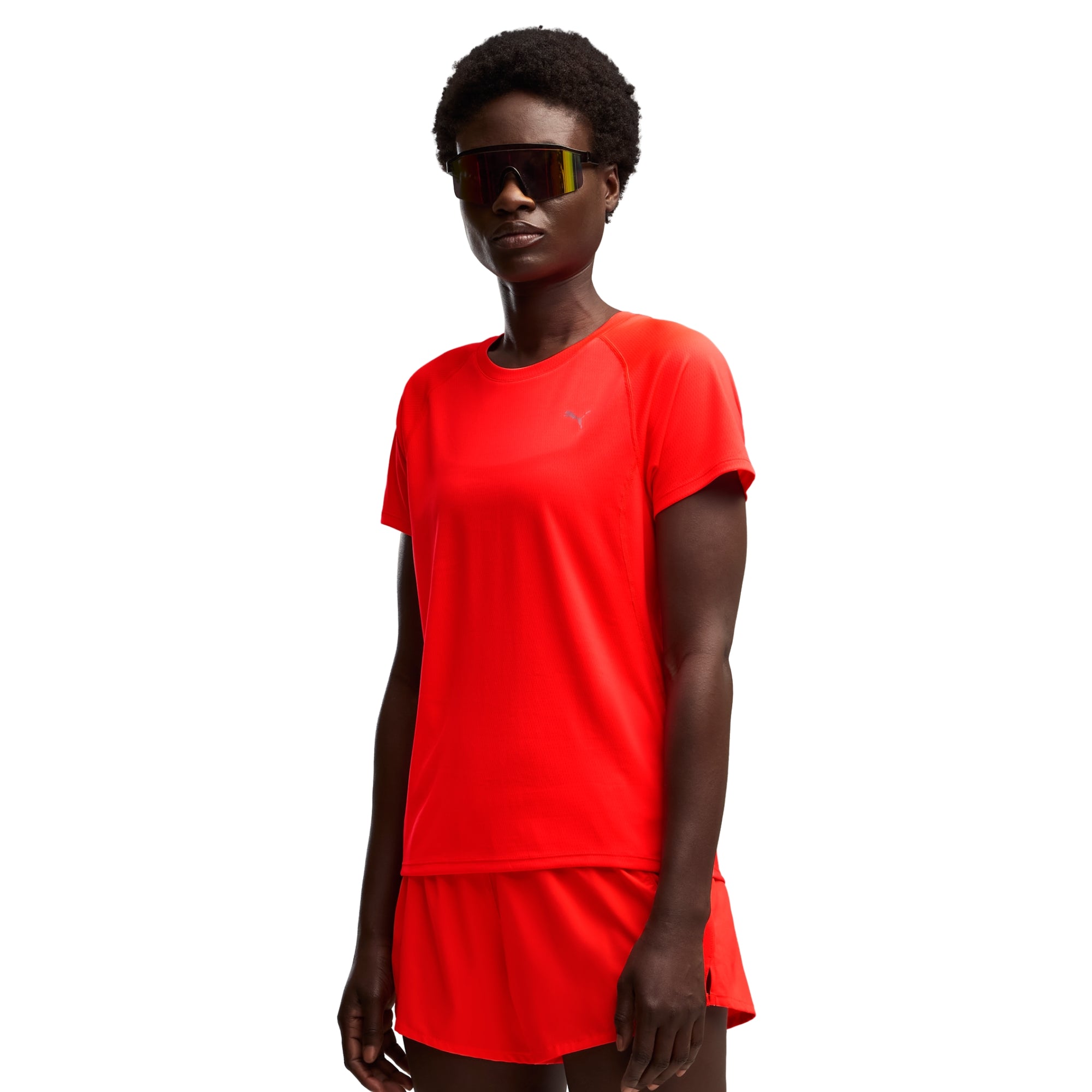 PUMA RUN VELOCITY TEE WOMAN - Rosso - immagine principale