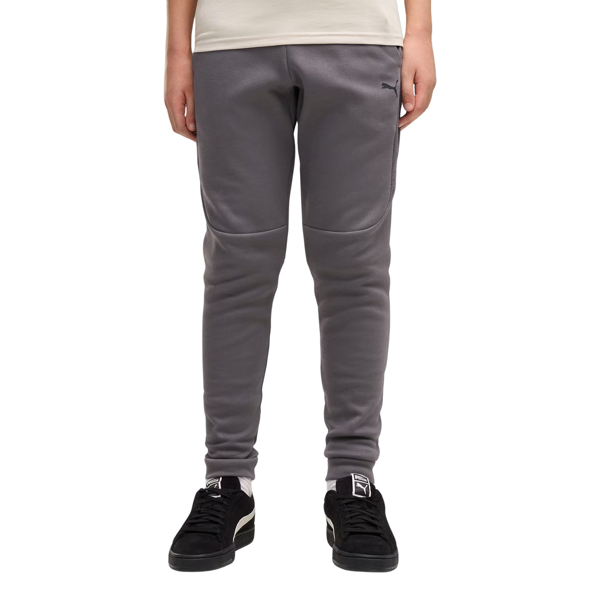 PUMA PUMATECH PANTS JR - Grigio scuro - immagine principale